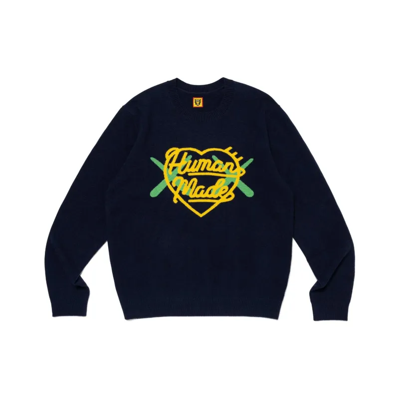 HUMAN MADE X Kaws Knit Sweater-2