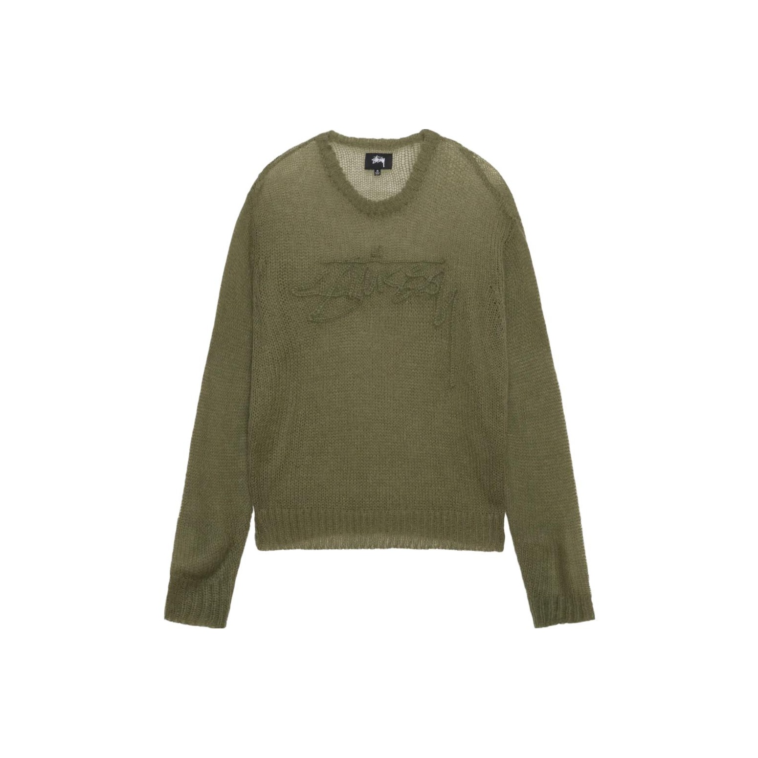 トップス STUSSY LOOSE KNIT LOGO SWEATER Stussy Loose Knit Logo Sweater - POIZON