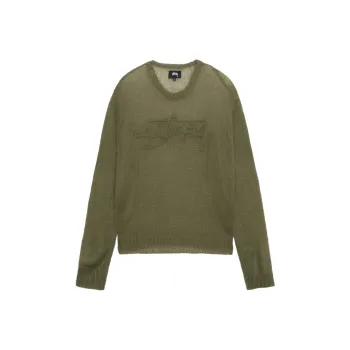 Stussy Loose Knit Logo Sweater