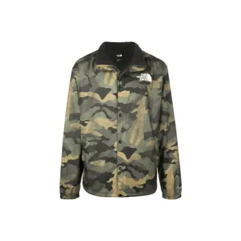 THE NORTH FACE Jacket Men's Green Camouflage