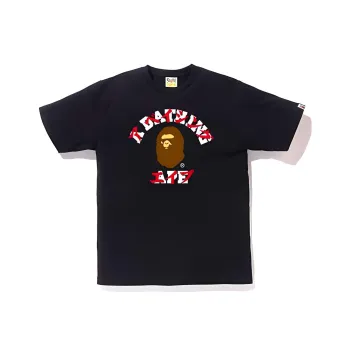 A BATHING APE Katakana College Tee Tee