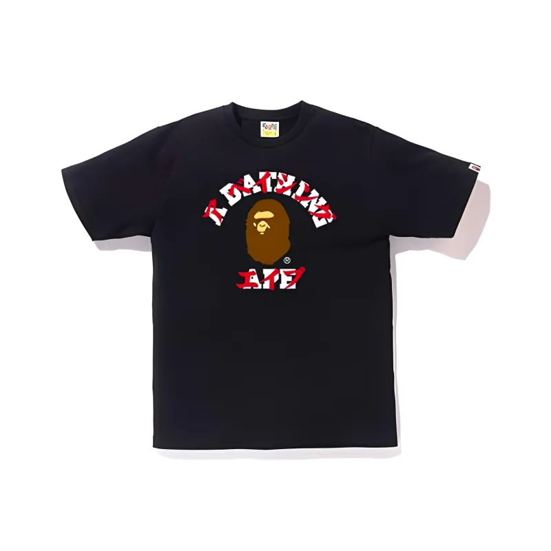 Bape Katakana College Tee Tee-0