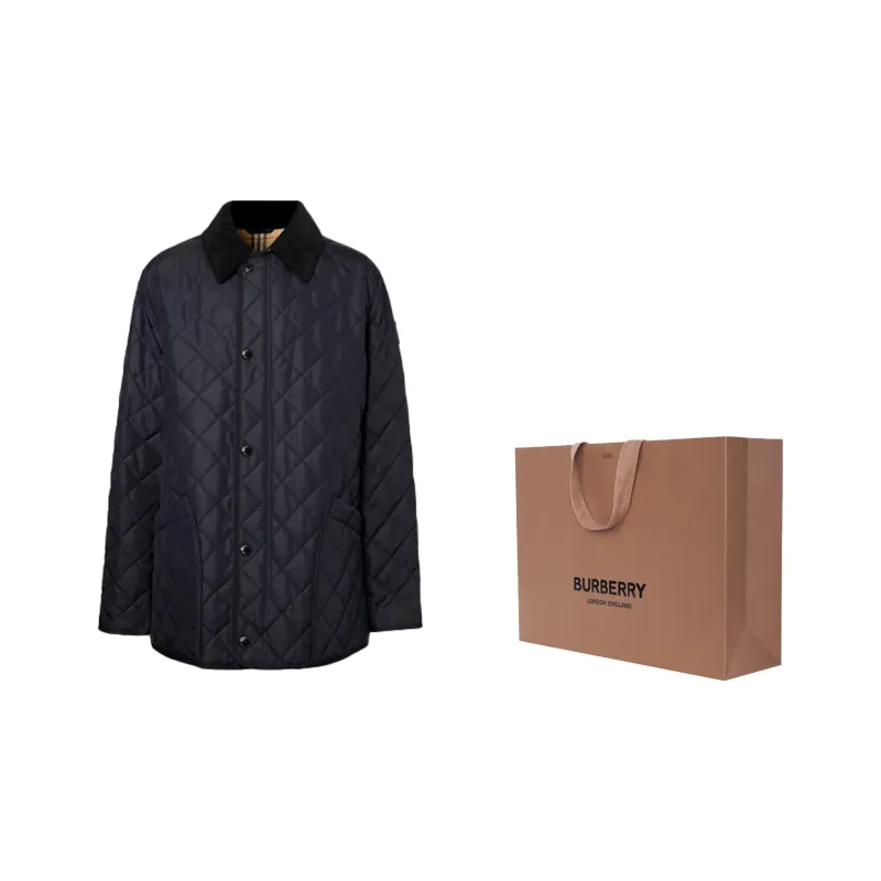 Burberry Diamond Quilted Thermoregulated Barn Jacket-4