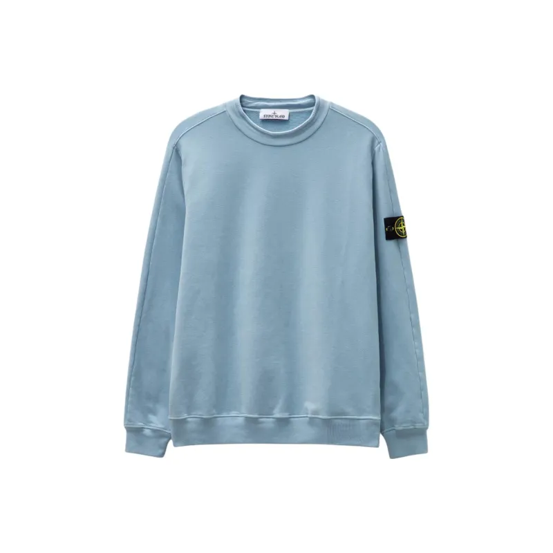STONE ISLAND Sweatshirt Men's Sky Blue-0
