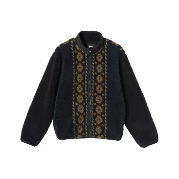 Stussy Lima Jacquard Sherpa Jacket