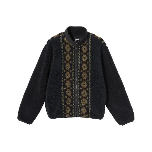 Stussy Lima Jacquard Sherpa Jacket
