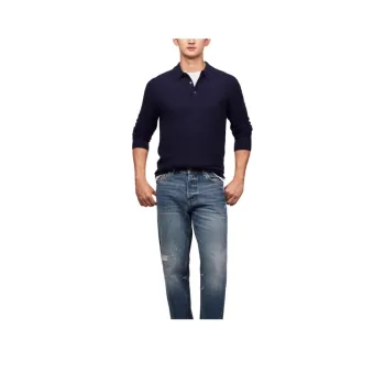 Tommy Hilfiger FW24 Cashmere Sweater Men's Navy Blue
