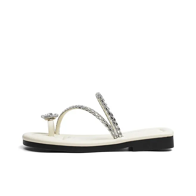 RED DRAGONFLY Rubber Sole Slip Resistant Flip Flops Women's-6