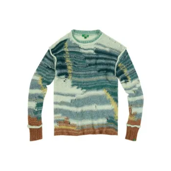 Melting Sadness Sweater Unisex Green