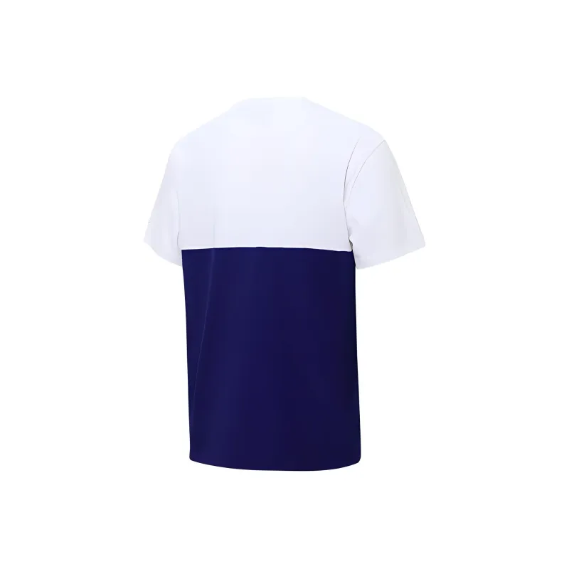 PUMA T Shirts Unisex Blue With White Lettering-1