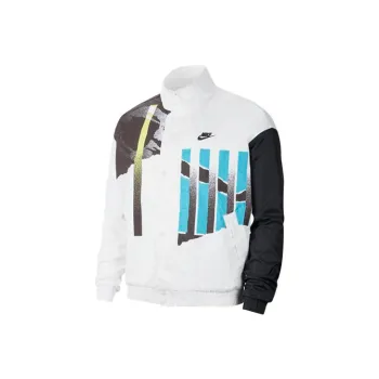 Nike Jackets Men White Light Blue