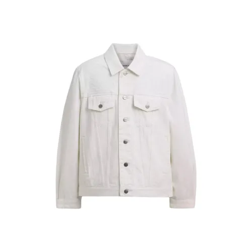 COACH Trucker Jackets & Coats Men's White