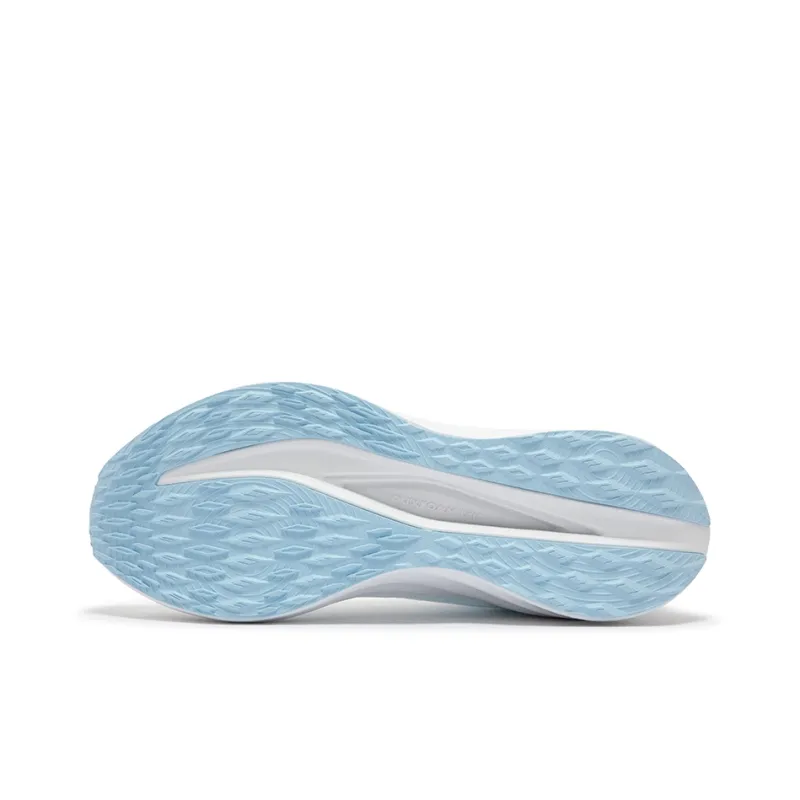 361° Breathable Lightweight Low-Top Casual Running Shoes Women's White Blue-4