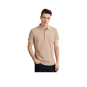 DANIEL HECHTER Polo Shirt Men's Khaki
