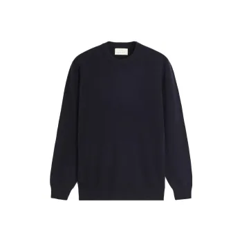 ZARA Cashmere Sweater Men's Sea Blue
