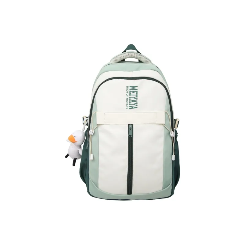 Single Warehouse Nylon Backpack Regular Unisex Dark Blue/Black/Pink/Burgundy/Yellow/Mint Green-20