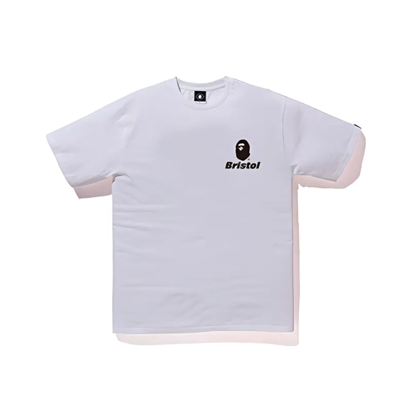 A BATHING APE X F.C.R.B. Back Emblem Tee-1