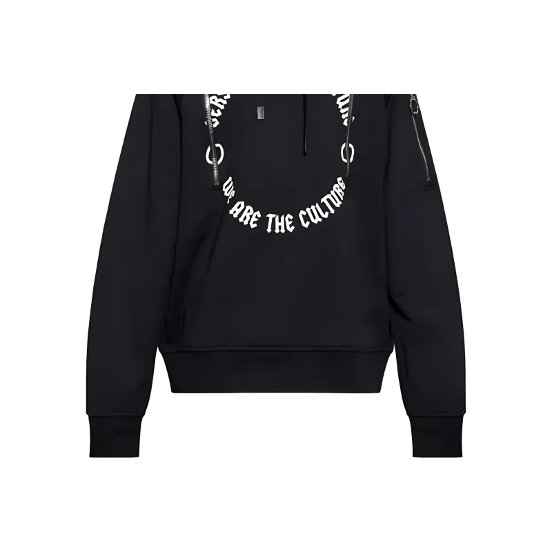 VERSACE Logo Hoodie Sweater-1
