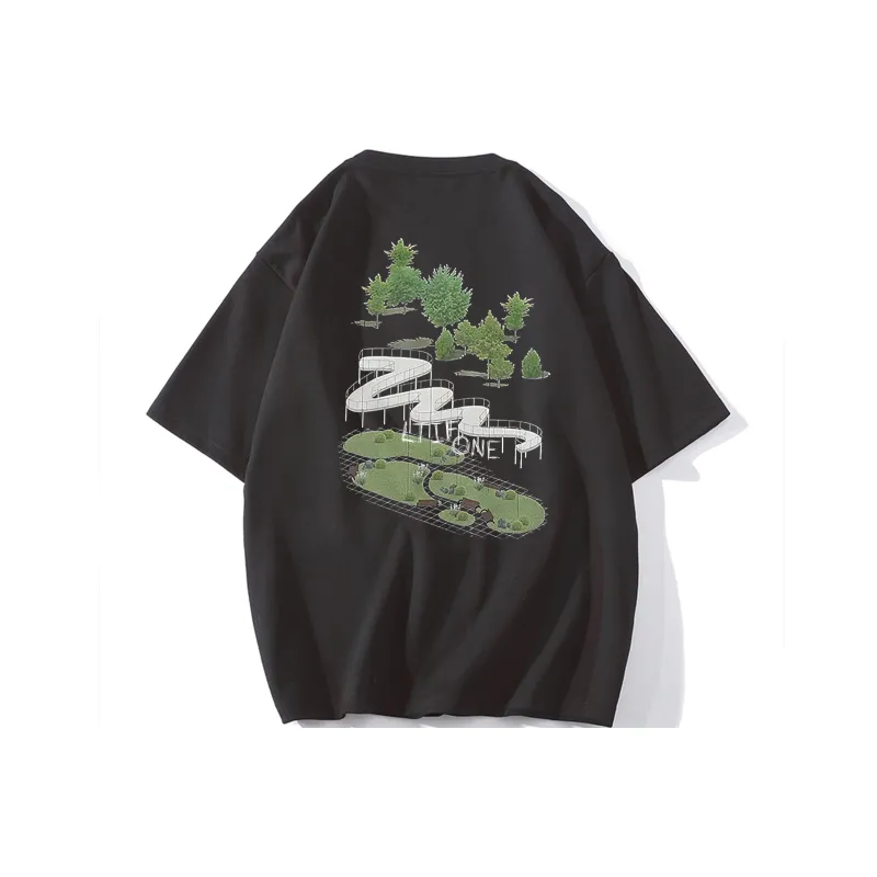 LTIFONE Casual Versatile T Shirt Unisex-2