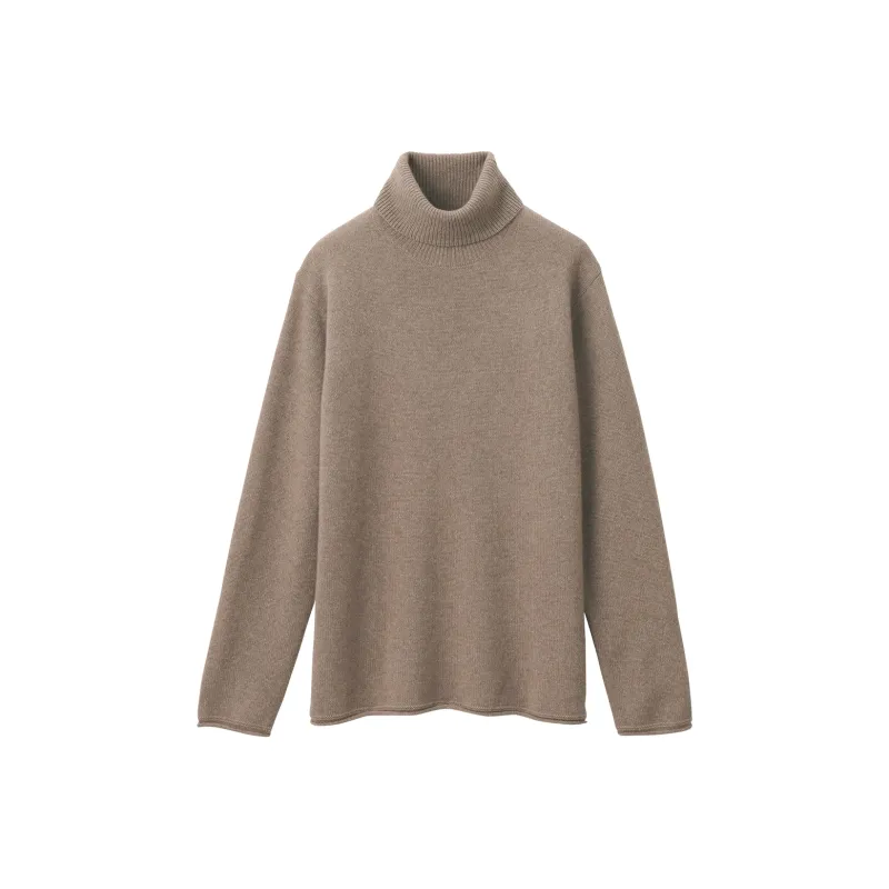 MUJI LABO Series Sweater Men's Mocha Brown-0