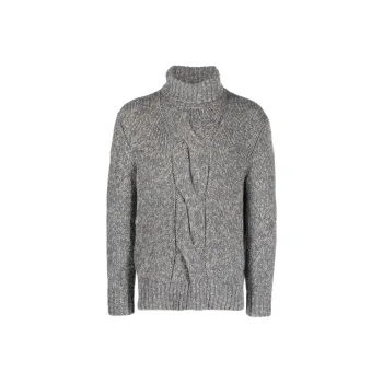 Brunello Cucinelli Cable Knit Turtleneck Jumper