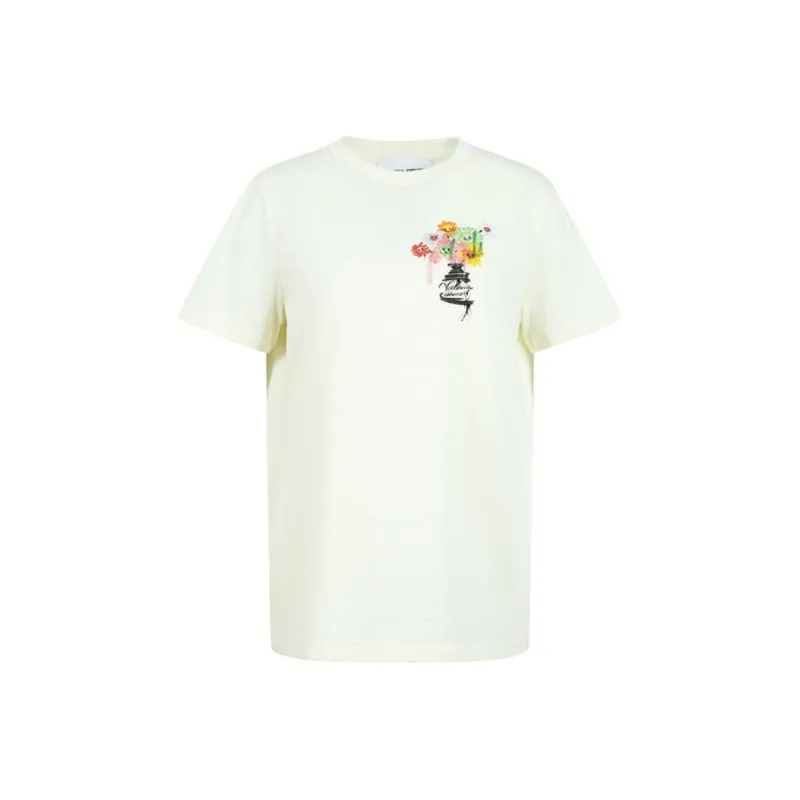 Valeria Obbaco T Shirt Unisex Ecru-0