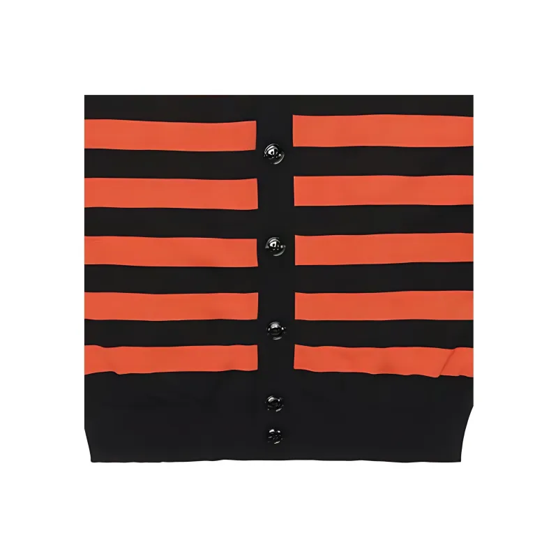 ARMANI JEANS Sweater Men's Black/Orange-2