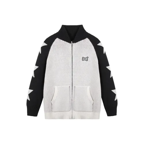 Teach Peace Knitwear Unisex Black/White