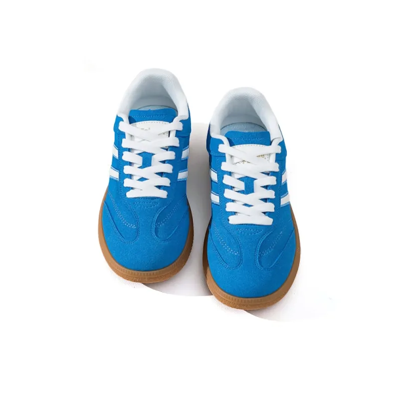 Dafu Leaps Forward Coverage Balance Abrasion Resistant Low Top Skateboard Shoes Women's Blue-2