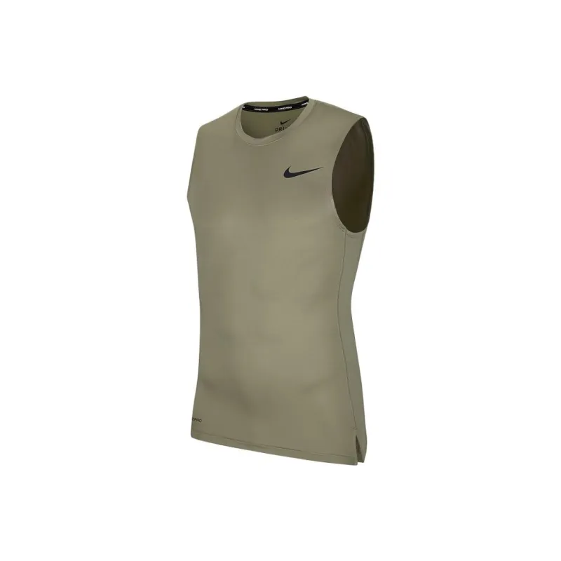 Nike Tank Tops Men's Gray Green-0