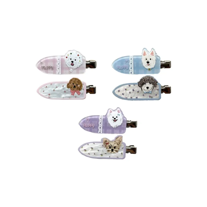 VIVIWELL Resin Hair Clips Women's-0