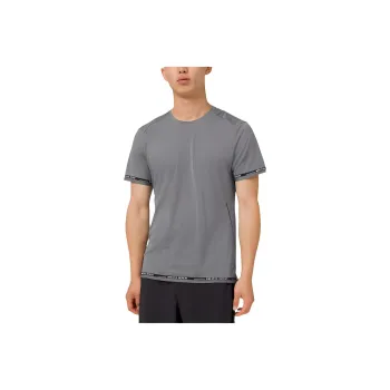 Lululemon Fast And Free T Shirt Men's Gray