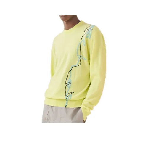 HERMES Sweaters Men Yellow