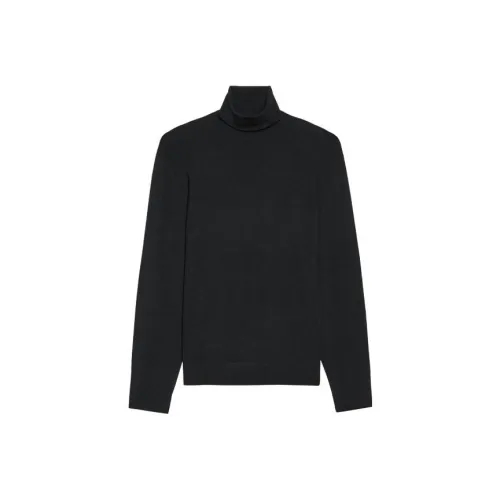 THEORY Regal Wool Knitwear Men's Black