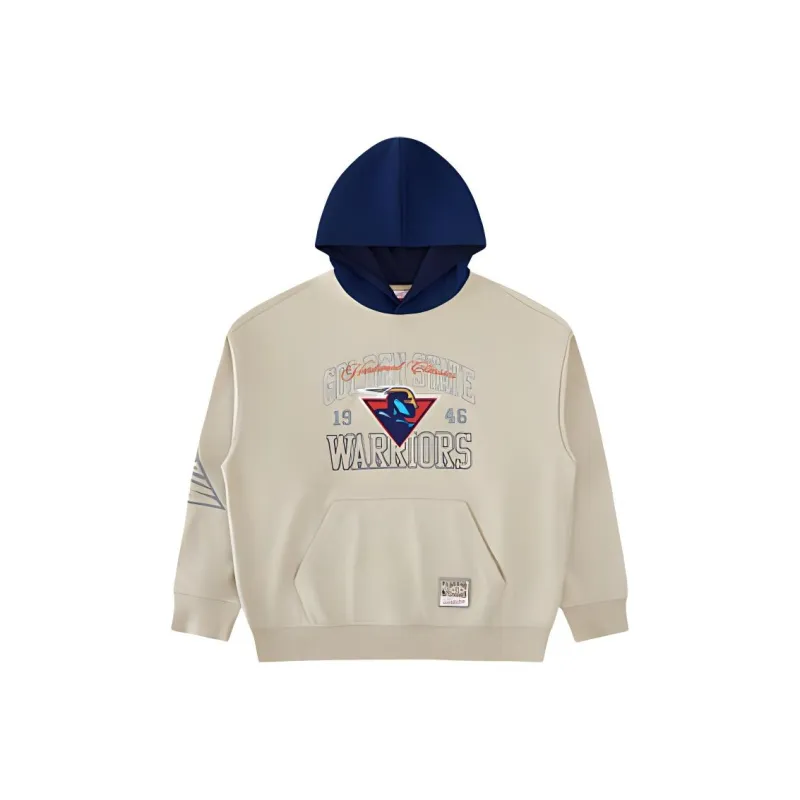 Mitchell & Ness Sweatshirt Men's Ecru-0