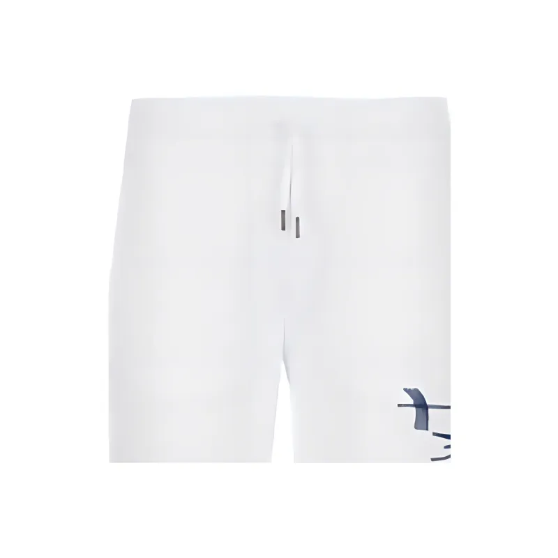 EMPORIO ARMANI Knitted Sweatpants Men White-4