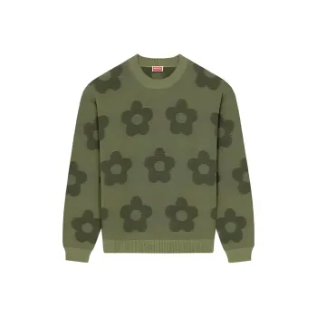 KENZO Flower Spot Cotton Sweatshirt