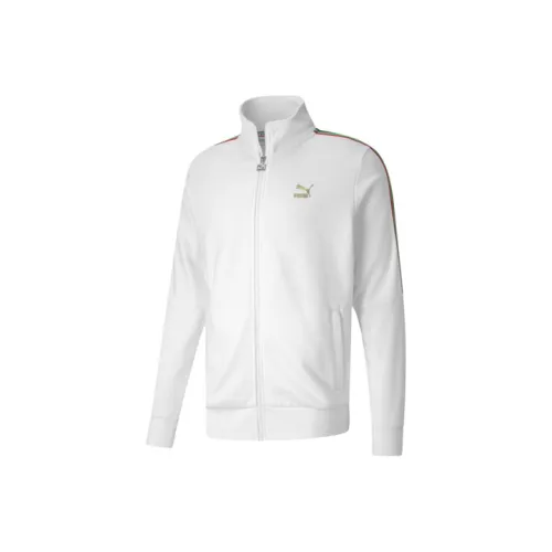 PUMA Jackets Men White