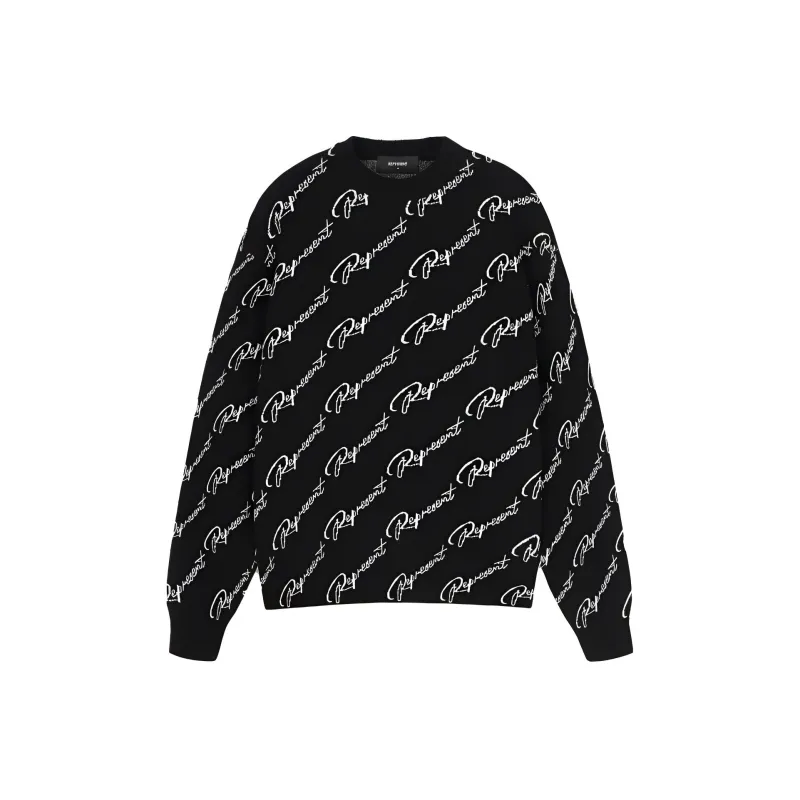 REPRESENT Sweaters Men Black-0