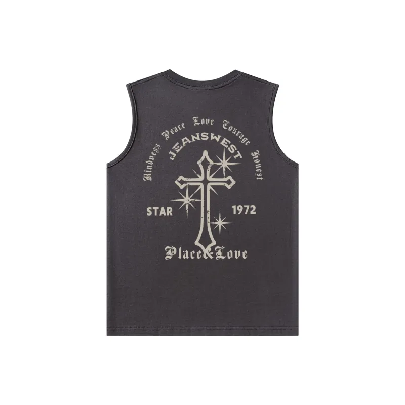 JEANSWEST Tank Tops Unisex-4