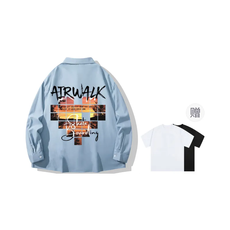 Airwalk Shirts Unisex-14
