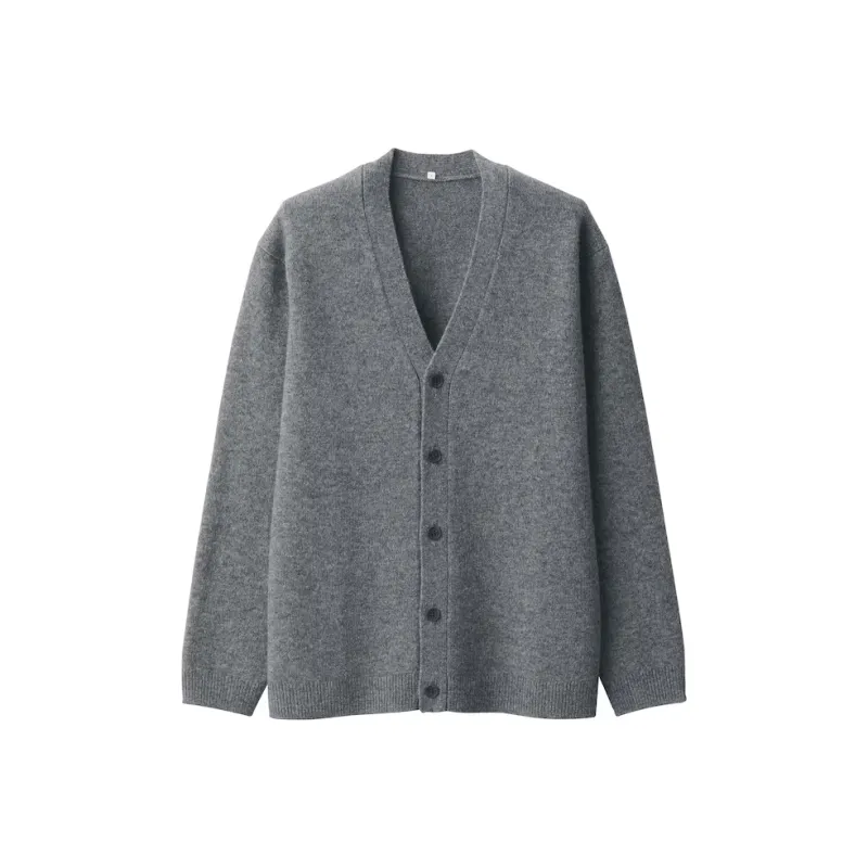 MUJI LABO Series Sweater Men's Charcoal Gray-0