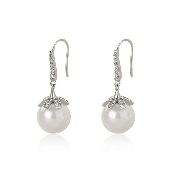 AIDIER S999 Fine Silver Earrings Women's-0