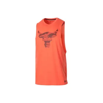 Under Armour Tank Tops Men's Orange Red