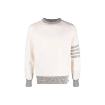THOM BROWNE Crewneck Knitted Jumper