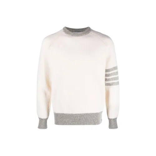 THOM BROWNE Crewneck Knitted Jumper