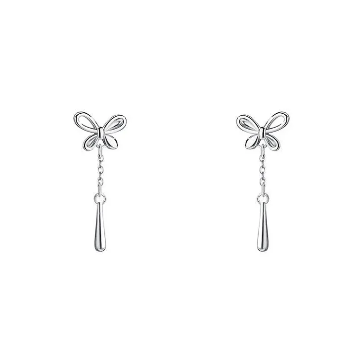 QUIET LOVE S925 Silver Stud Earrings Women's-0