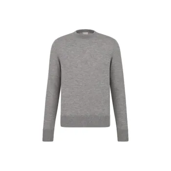 DIOR SS25 Cashmere Sweater Men's Gray
