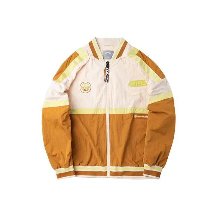 LiNing Sports Fashion Collection Jacket Men's Tan-0