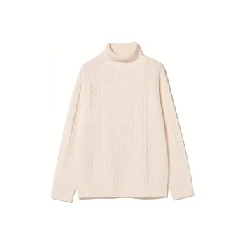 Beams Sweaters Men Gray White